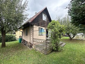Zahradní domek se skleníkem a zahradou v Chebu  „U Jodoka“ na prodej
